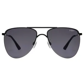 Le Specs The Prince Sunglasses - Matte Black/Smoke Mono