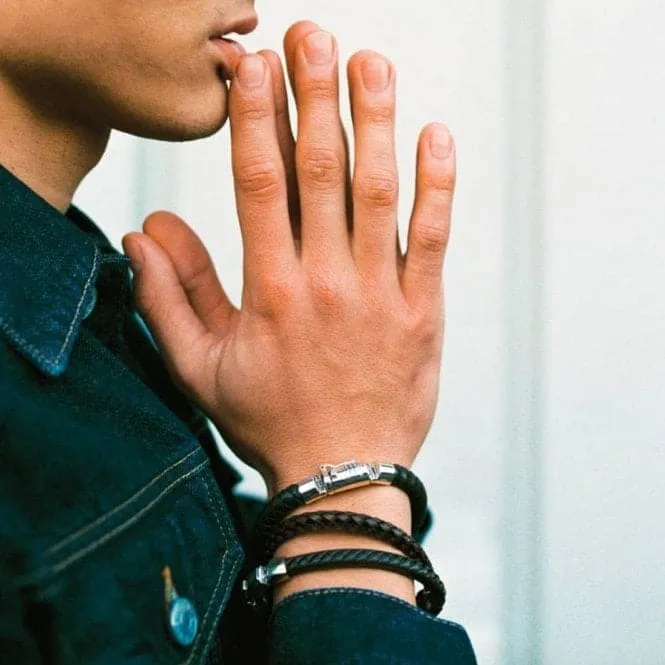 Leather Bead Cord Komang Bracelet 162BL