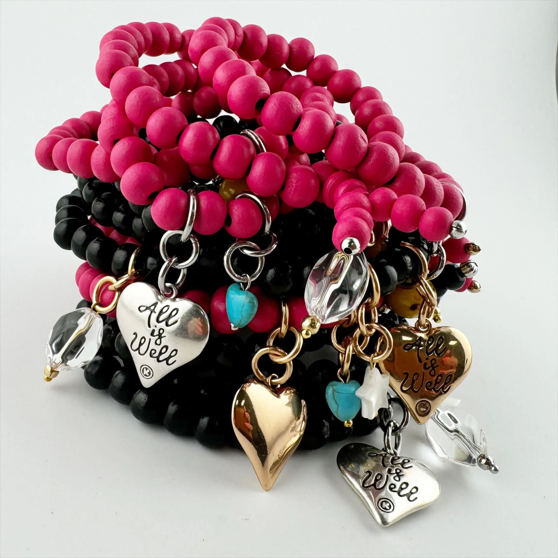 LIMITED EDITION | ALL IS WELL | HEART | Wood Boho Wrap