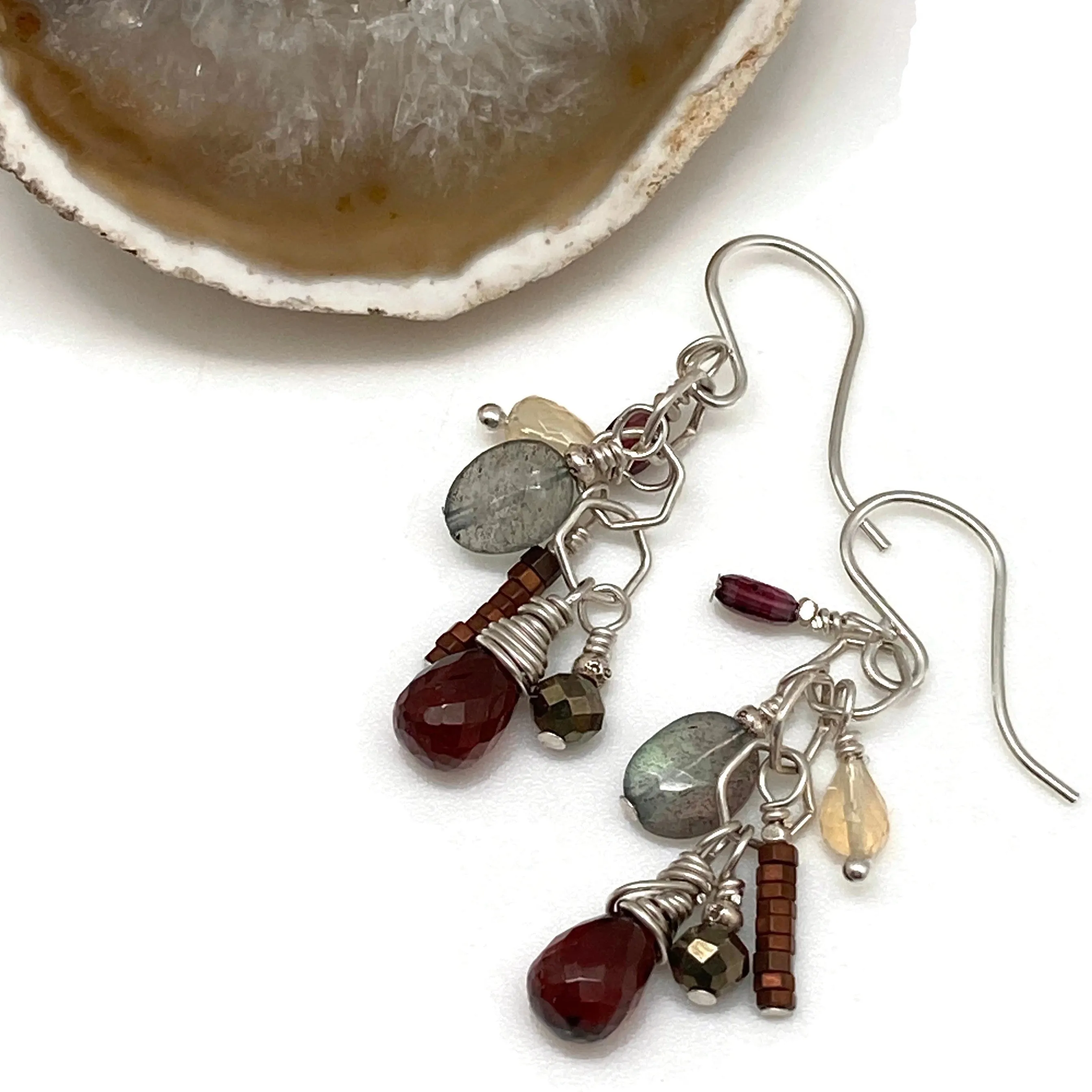 Little Red Corvette Chandelier Earrings