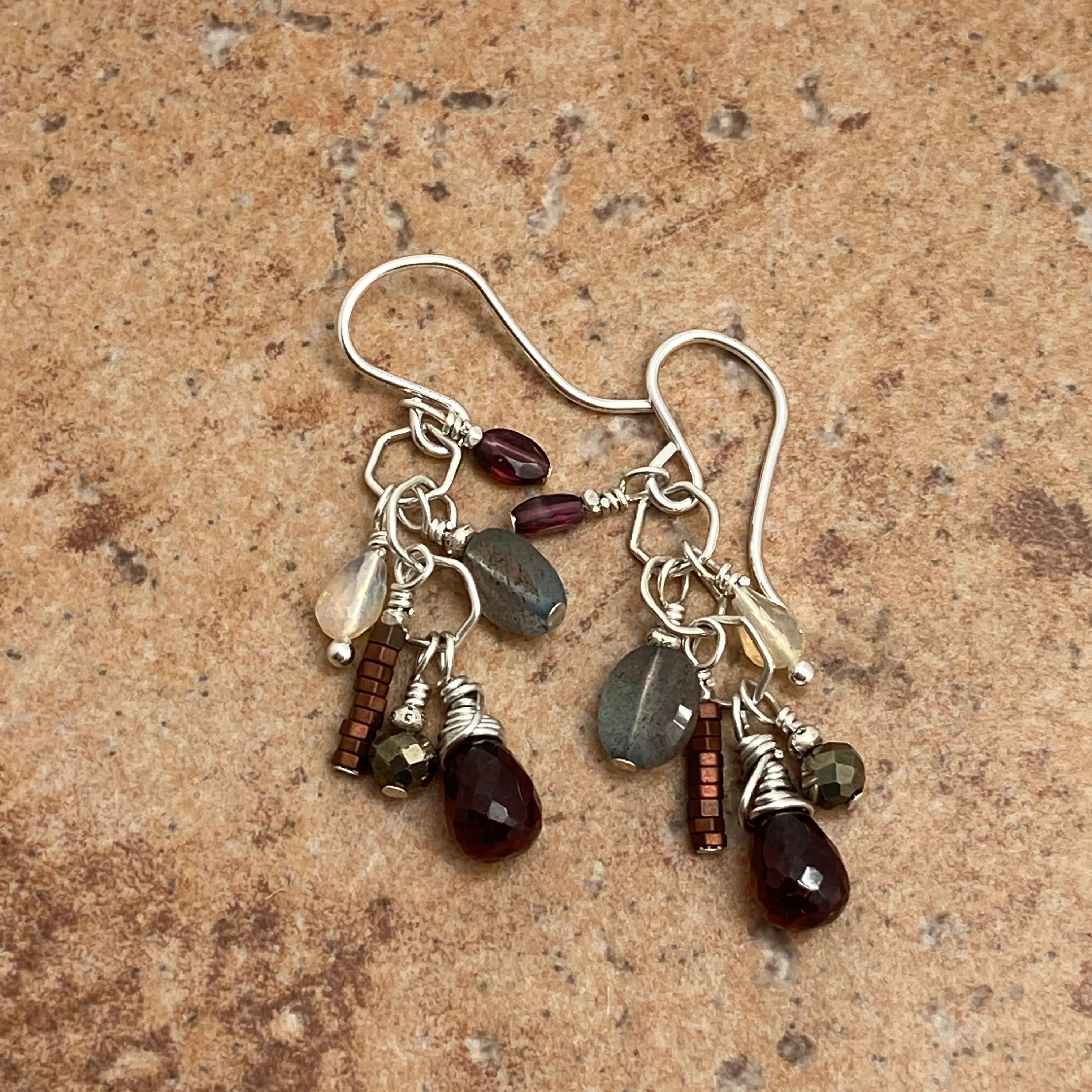 Little Red Corvette Chandelier Earrings