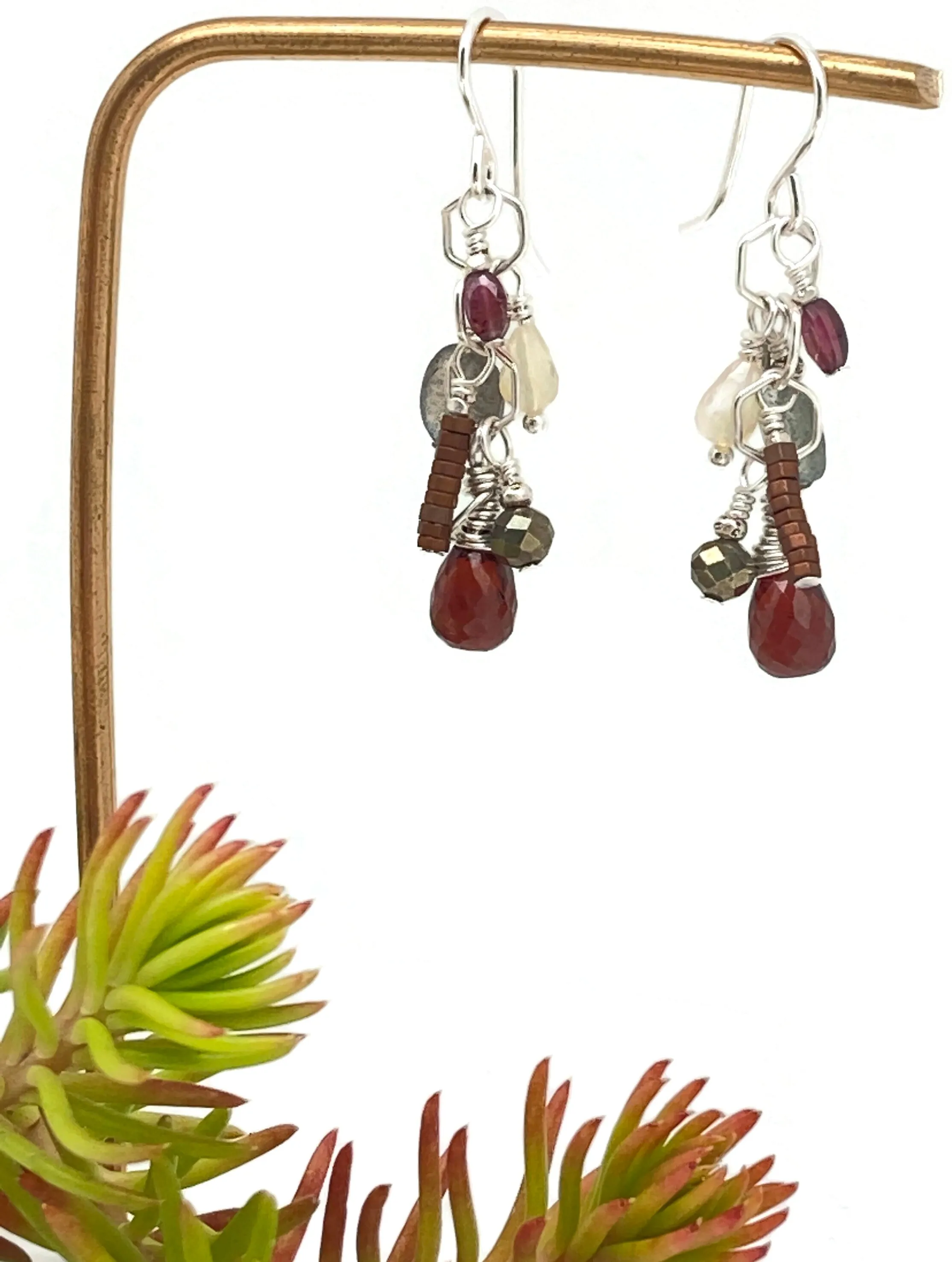Little Red Corvette Chandelier Earrings