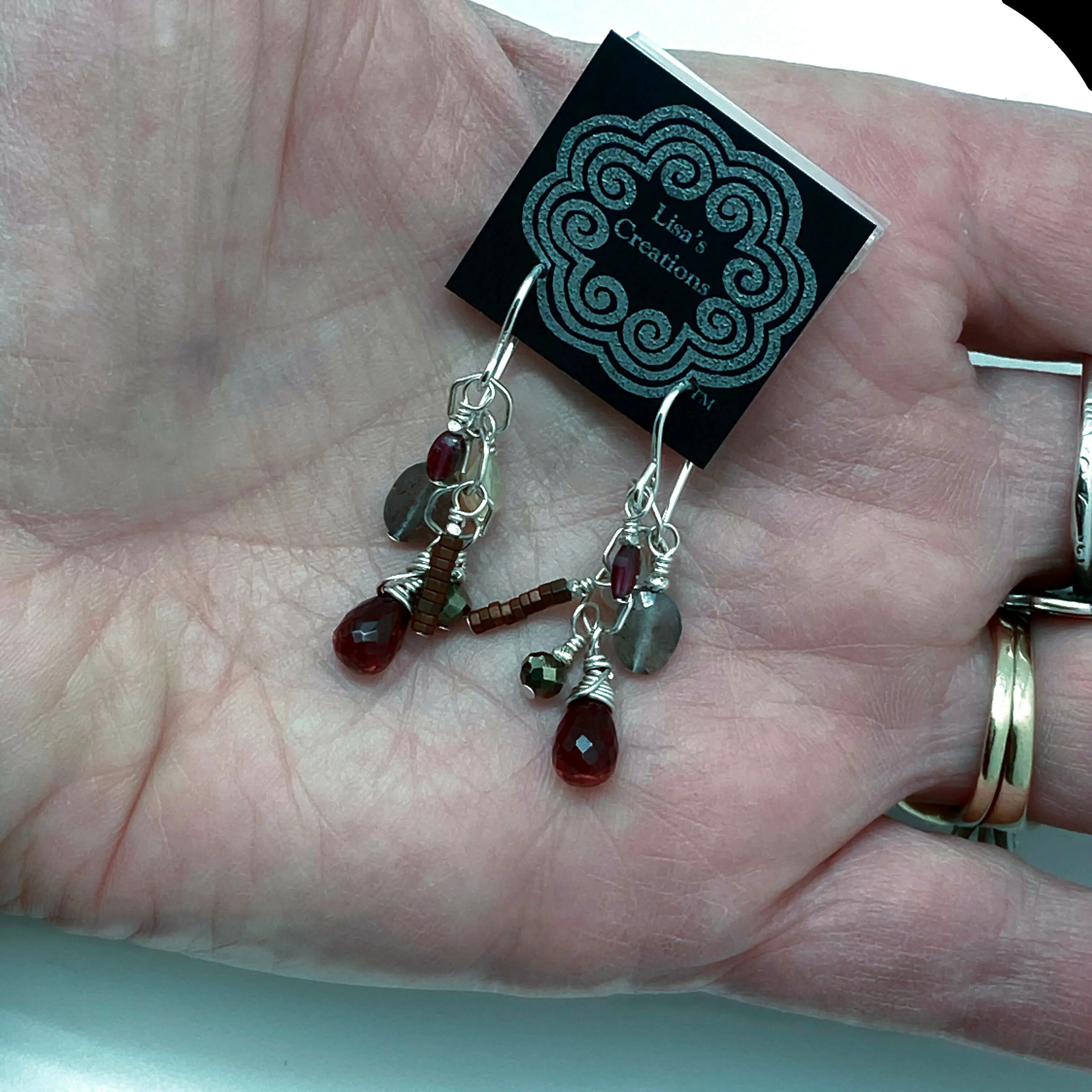 Little Red Corvette Chandelier Earrings