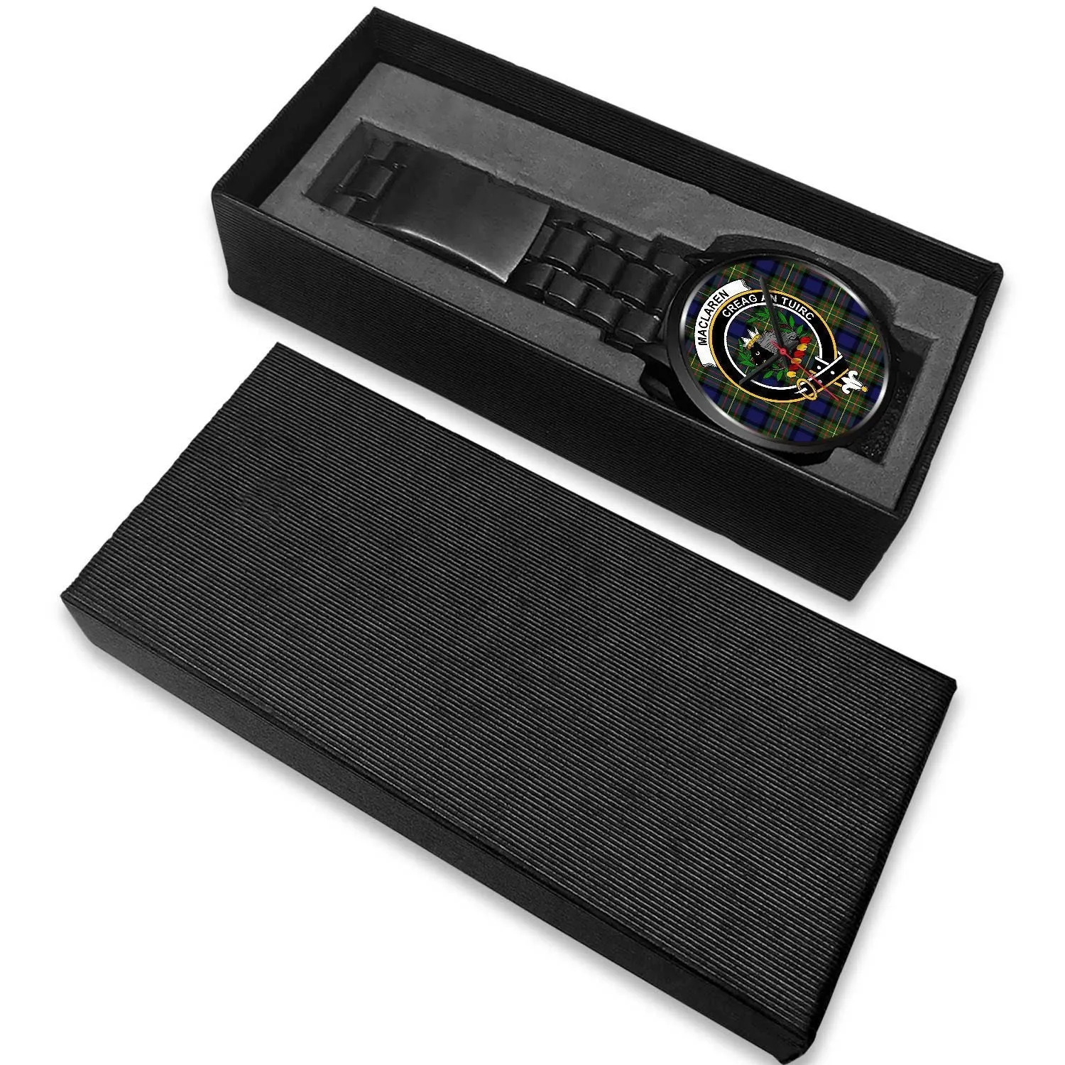 MacLaren Modern Clan Badge Tartan Black Watch