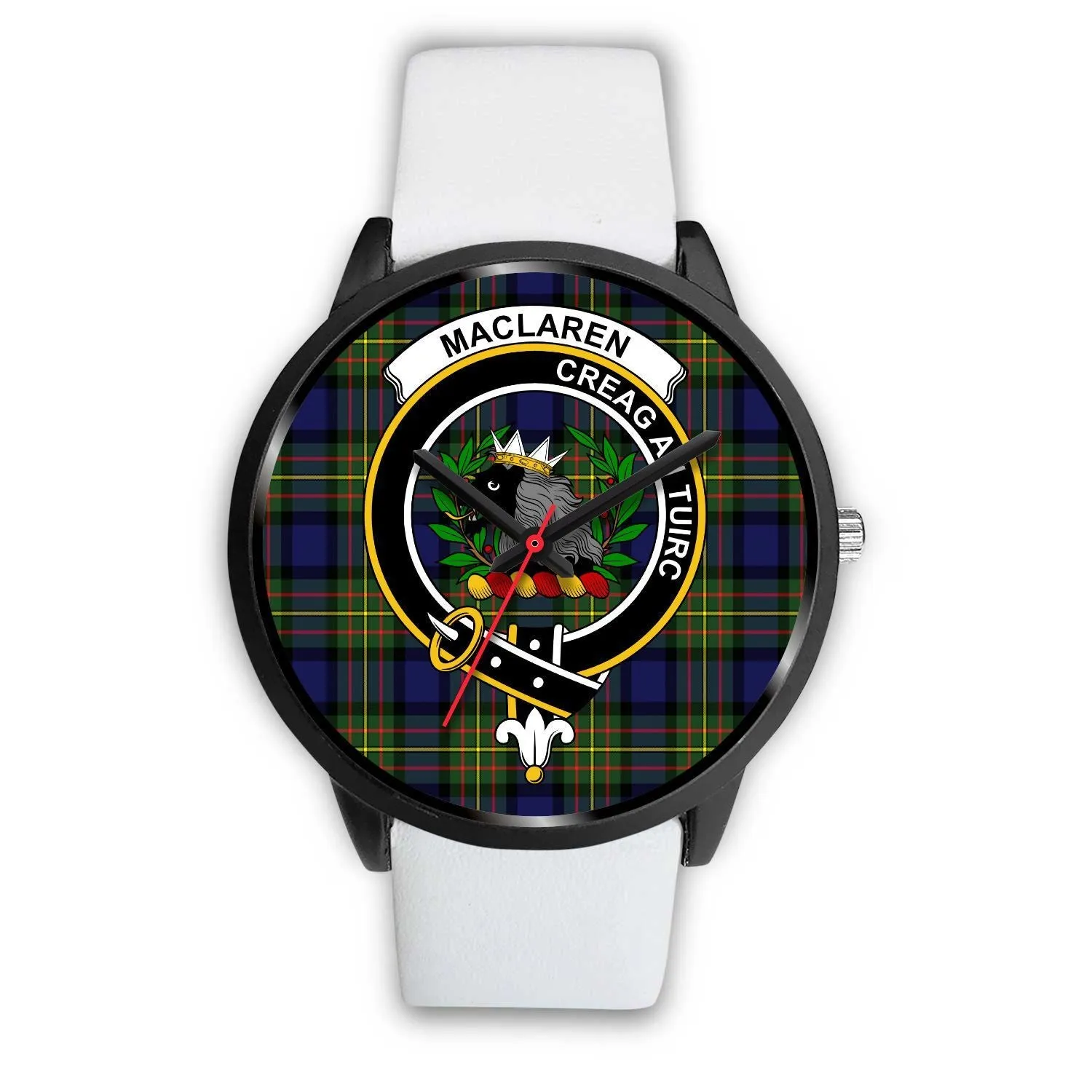 MacLaren Modern Clan Badge Tartan Black Watch