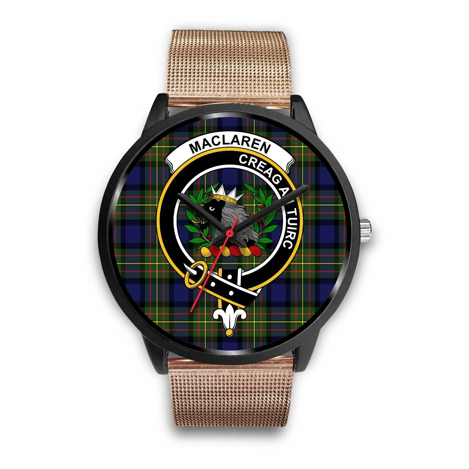 MacLaren Modern Clan Badge Tartan Black Watch