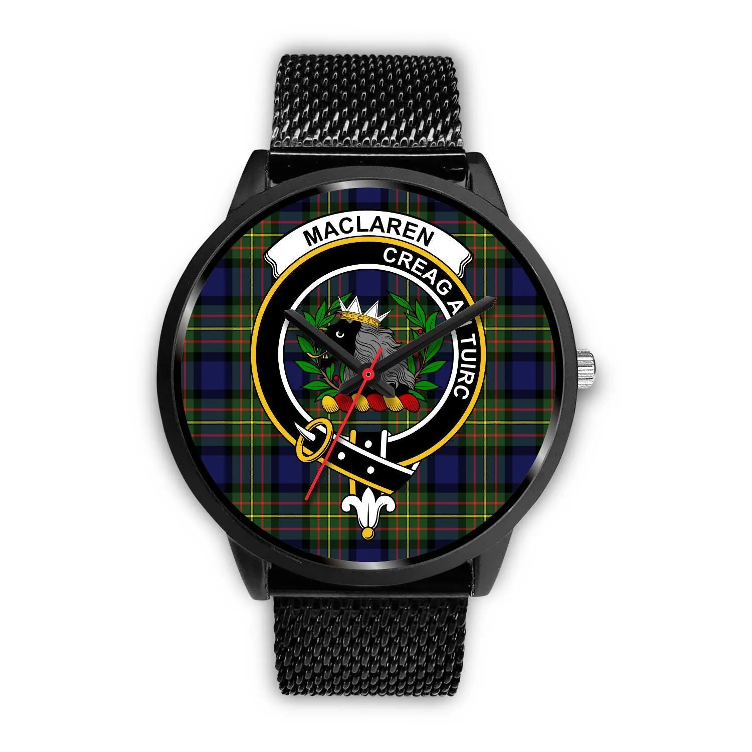 MacLaren Modern Clan Badge Tartan Black Watch
