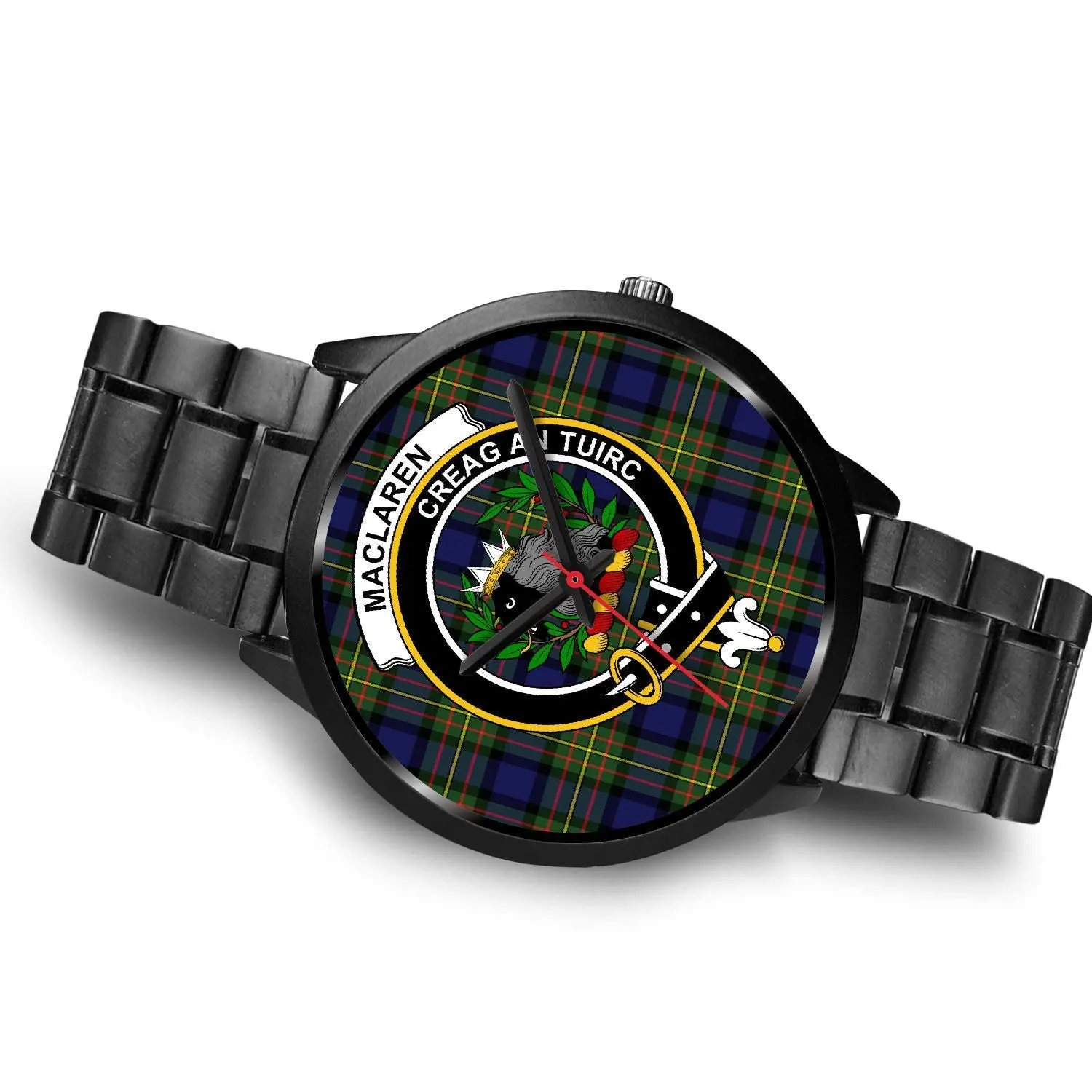 MacLaren Modern Clan Badge Tartan Black Watch