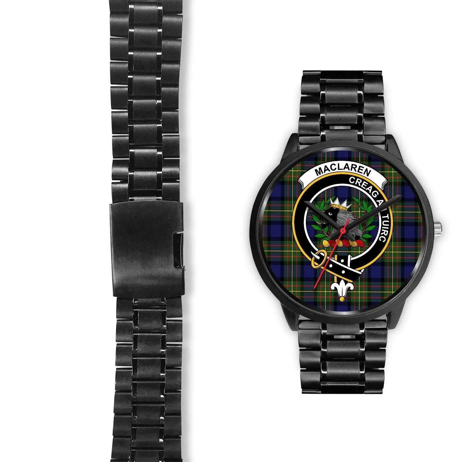 MacLaren Modern Clan Badge Tartan Black Watch