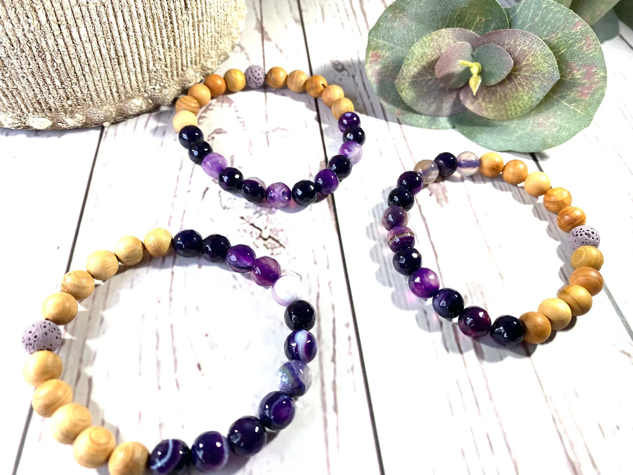 Madagascar Agate Diffuser Bracelet