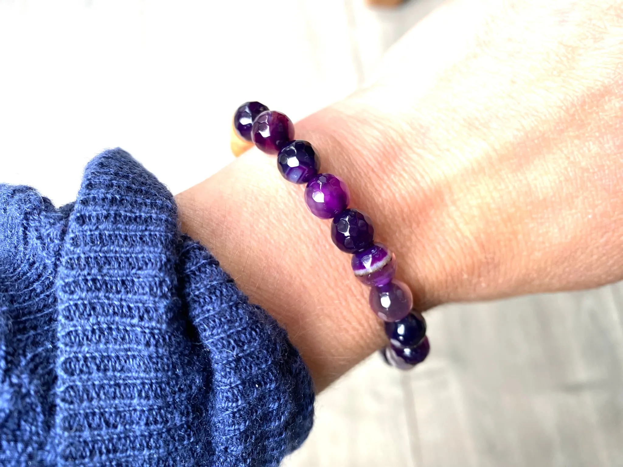 Madagascar Agate Diffuser Bracelet