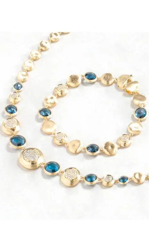 Marco Bicego Jaipur Gold, Topaz and Diamond Bracelet (BB2194-B TPL01)