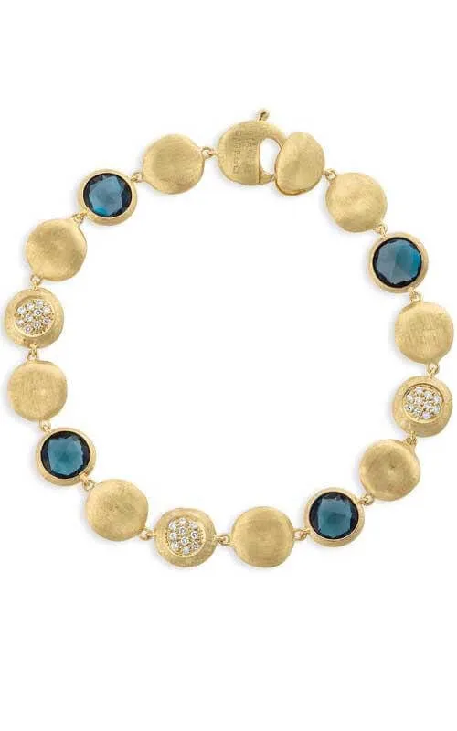 Marco Bicego Jaipur Gold, Topaz and Diamond Bracelet (BB2194-B TPL01)