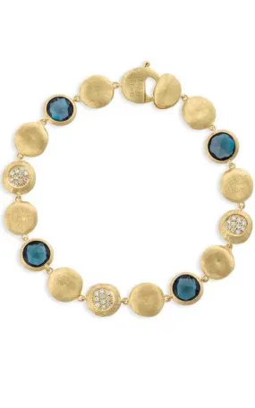 Marco Bicego Jaipur Gold, Topaz and Diamond Bracelet (BB2194-B TPL01)