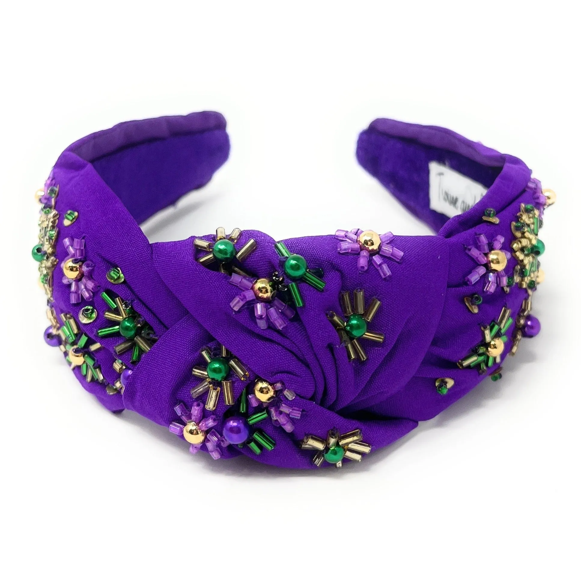 Mardi Gras Knot Headband