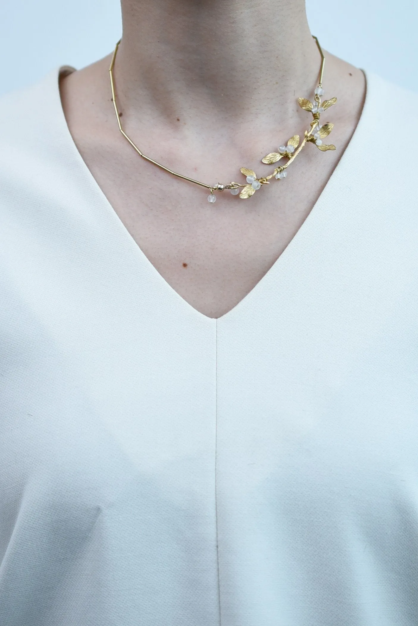mistletoe necklace