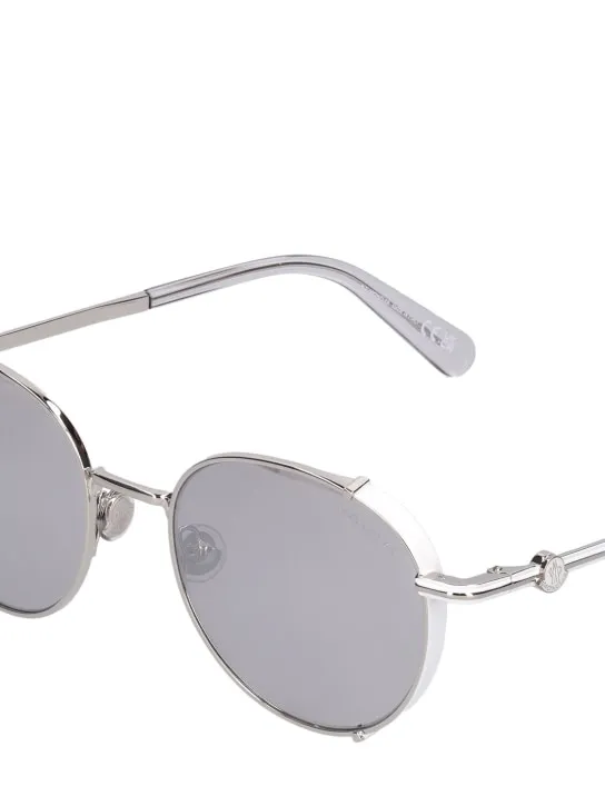 Moncler   Round metal sunglasses 