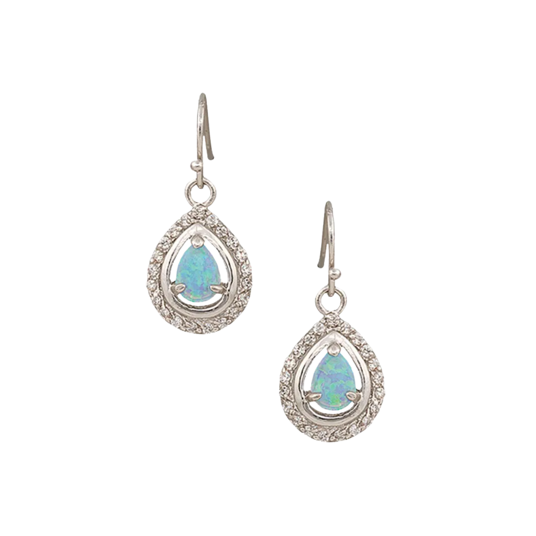 Montana Women's River Lights on Ice Teardrop Earrings