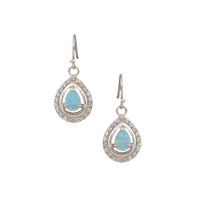 Montana Women's River Lights on Ice Teardrop Earrings