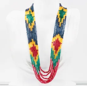 Natural Multi-color Quartz gemstone 16-22 Inches Adjustable Jewelry Quartz stone Necklace Multi-color Quartz Necklace Quartz Beads SKU: 6142610