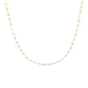 Nice Pearl Necklace 3mm-4mm