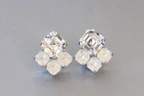 OPAL SQUARE EARRINGS