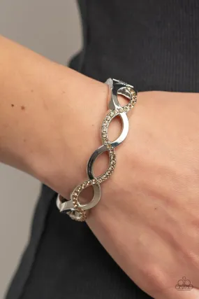 Paparazzi Bracelet ~ Tailored Twinkle - Brown