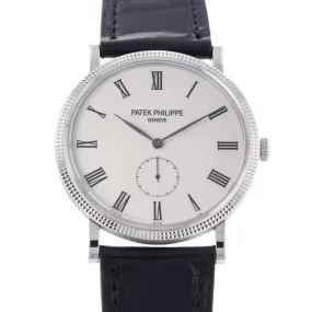 Patek Philippe Calatrava 5119G-001 Watch Men's White Dial