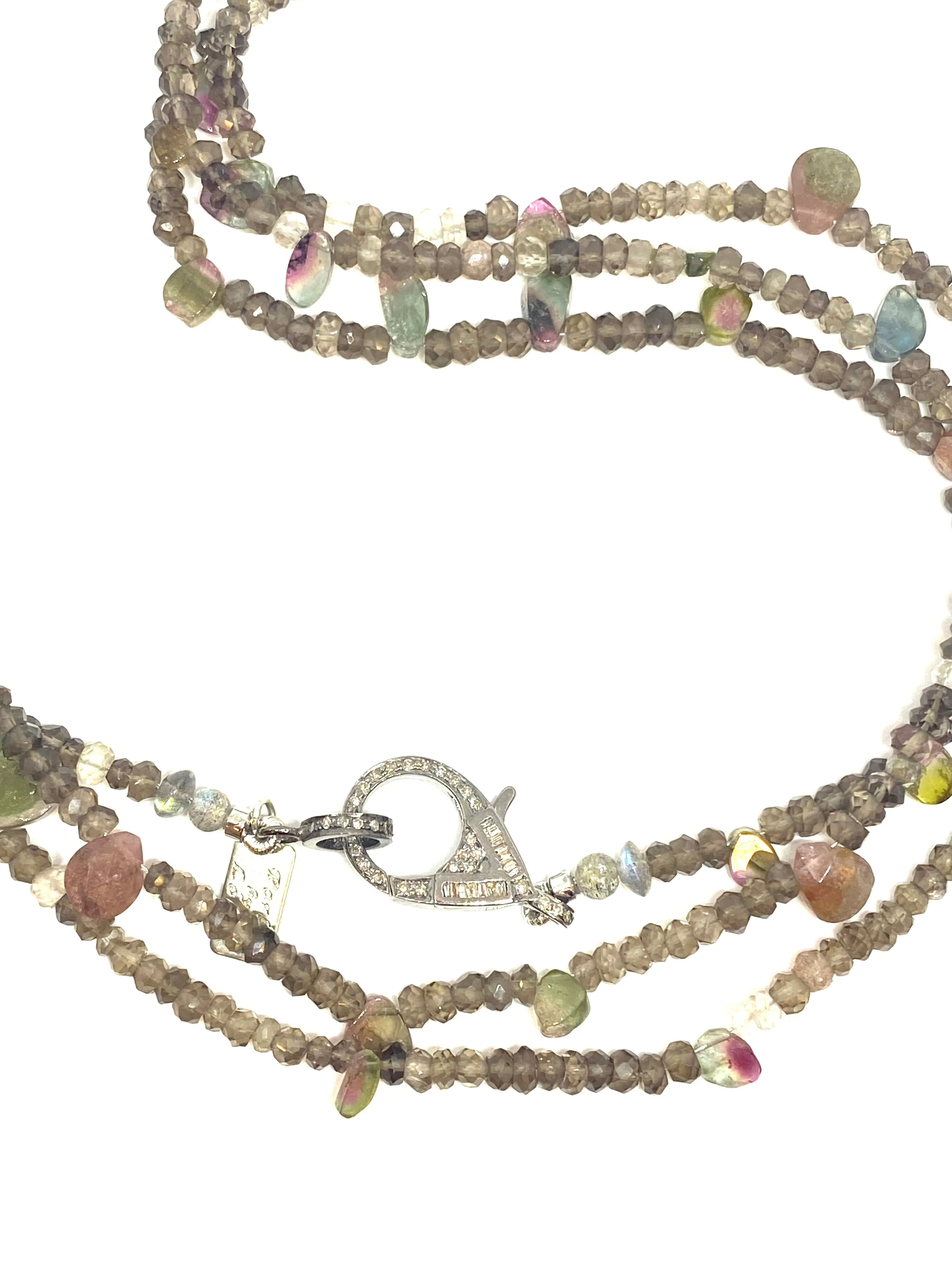 Perle by Lola Long Tourmaline Necklace