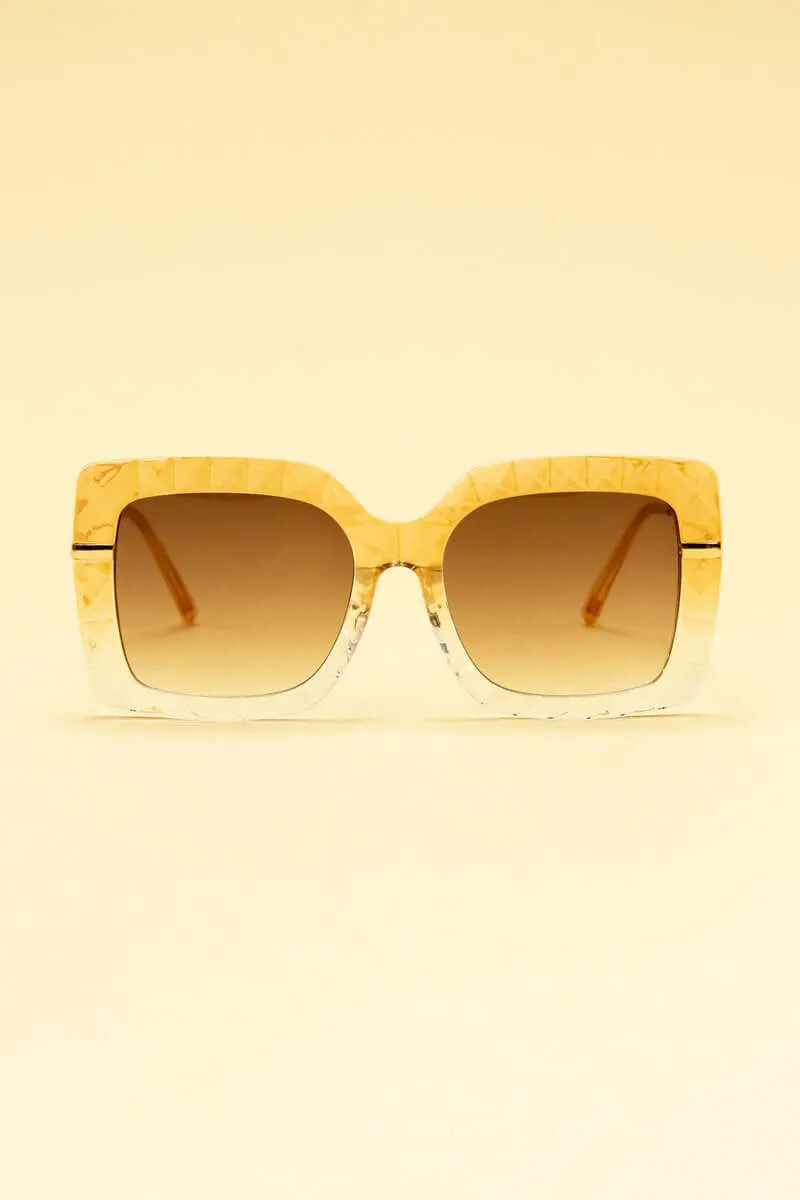 Powder Design Hayley Limited Edition Sunglasses - Nude