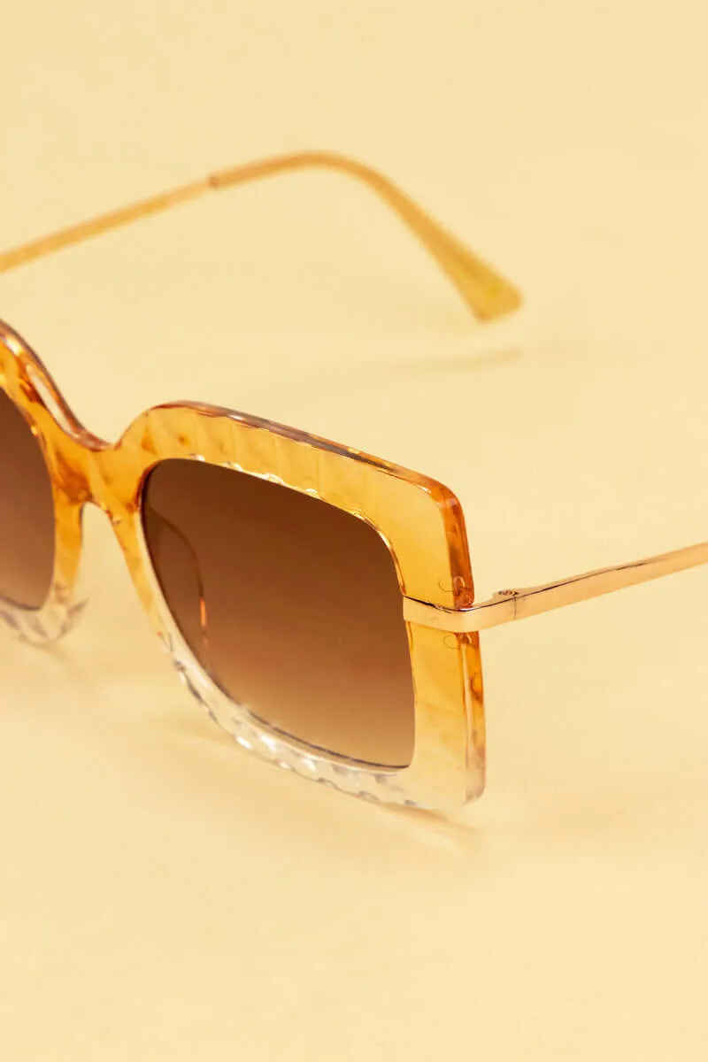 Powder Design Hayley Limited Edition Sunglasses - Nude
