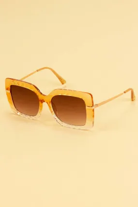 Powder Design Hayley Limited Edition Sunglasses - Nude