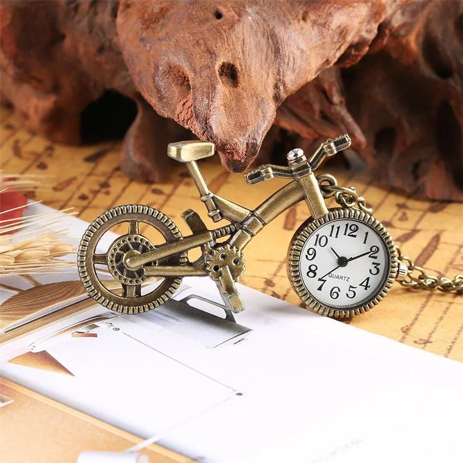 Quartz Pendant Watch - Crossbike
