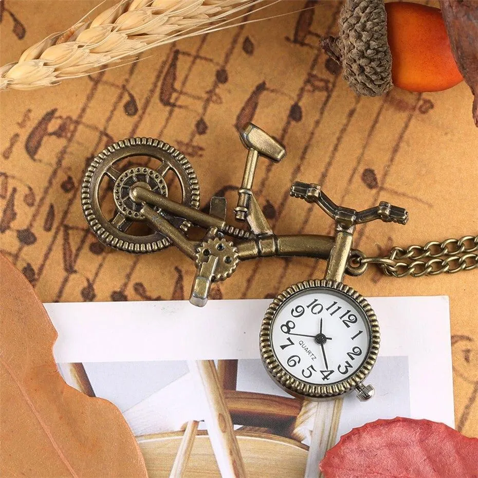 Quartz Pendant Watch - Crossbike