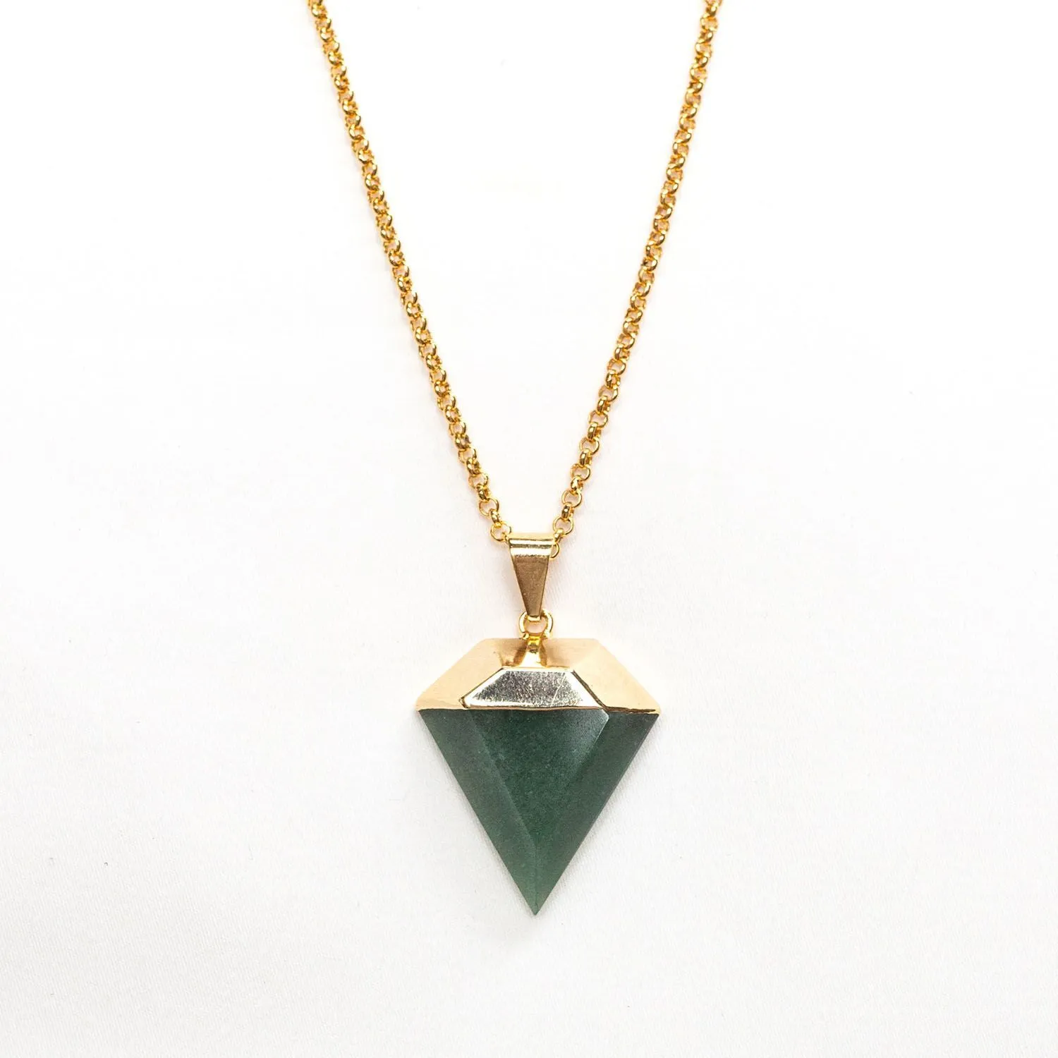 Saffire Mini Quartz Pendant