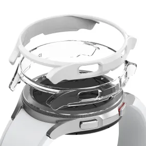 Samsung Galaxy Watch 4 Classic 46mm Case| Slim Series| Clear   White