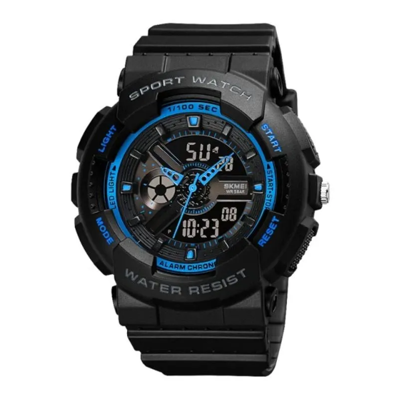 SKMEI 1689 Dual Time Waterproof Outdoor Sports Watch for Women IP68 w/ Luminous