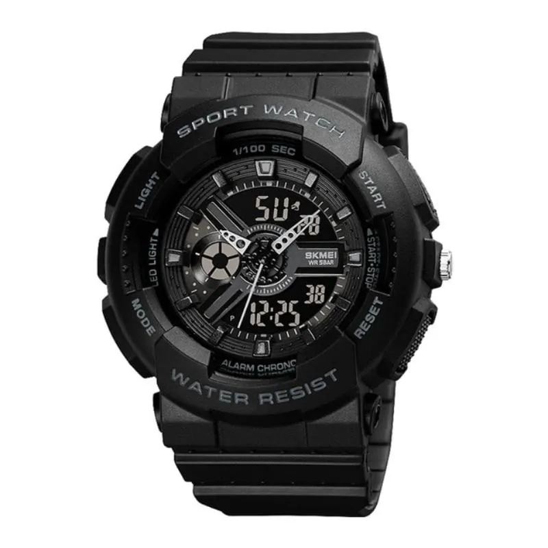 SKMEI 1689 Dual Time Waterproof Outdoor Sports Watch for Women IP68 w/ Luminous