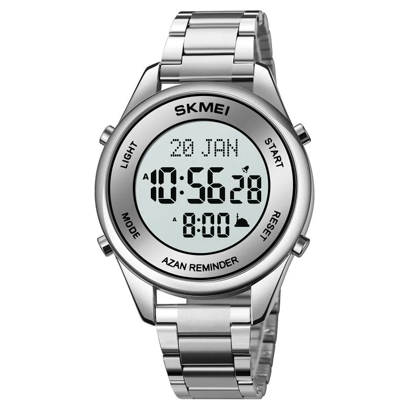 SKMEI 1861 Muslim Azan Watch w/ Namaz Compass