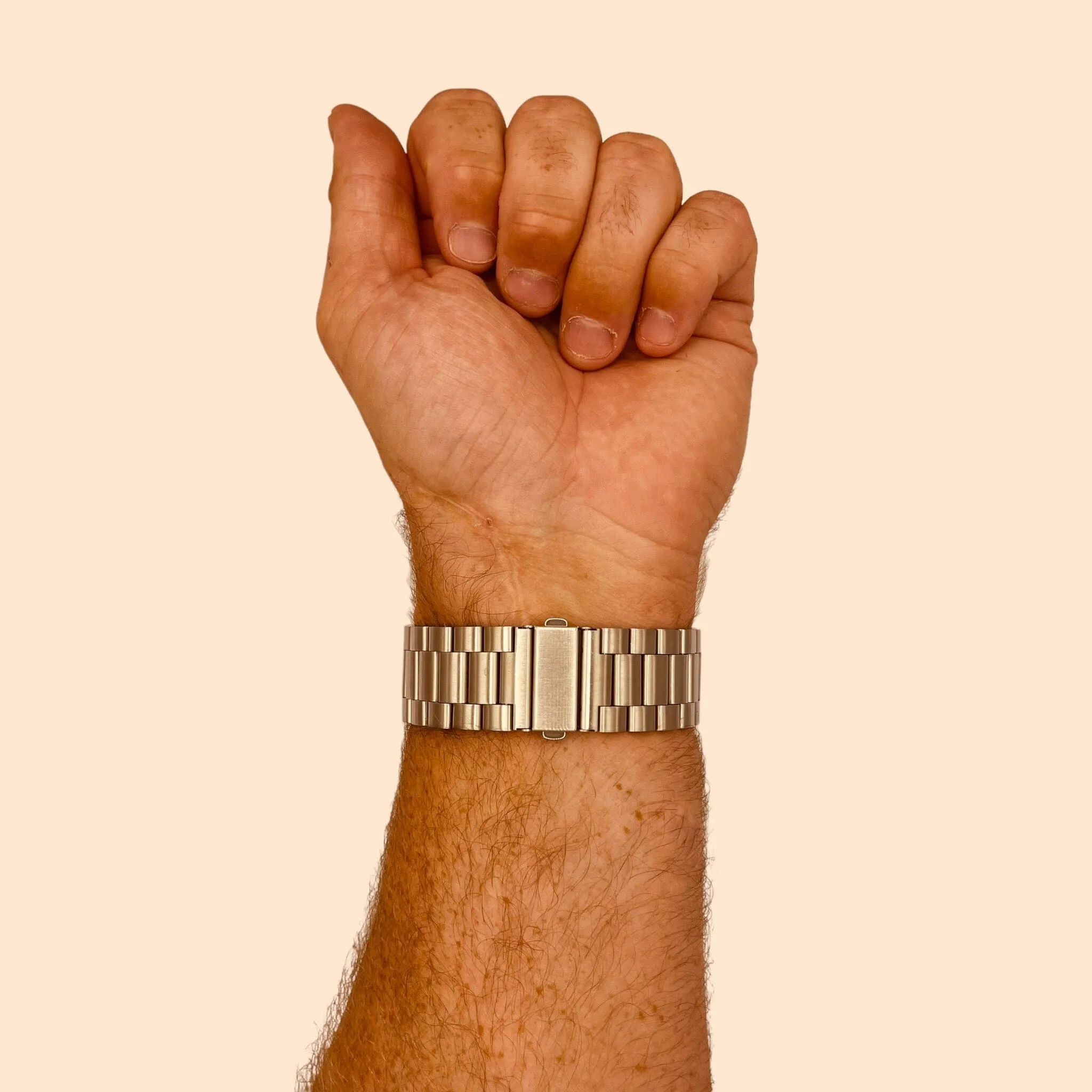 Stainless Steel Link Watch Strap Compatible with the Xiaomi Redmi Watch 2 & Redmi Watch 2 Lite