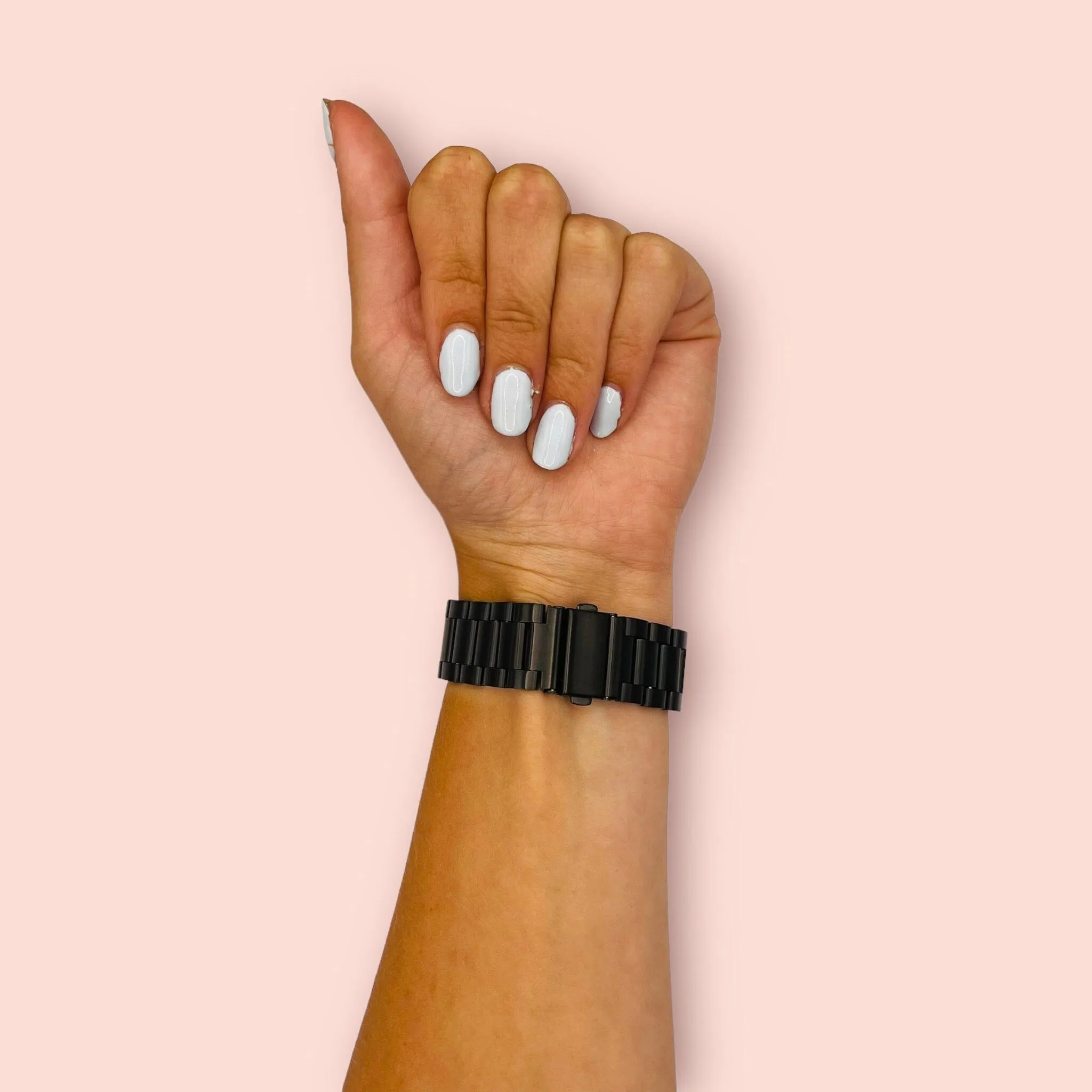 Stainless Steel Link Watch Strap Compatible with the Xiaomi Redmi Watch 2 & Redmi Watch 2 Lite