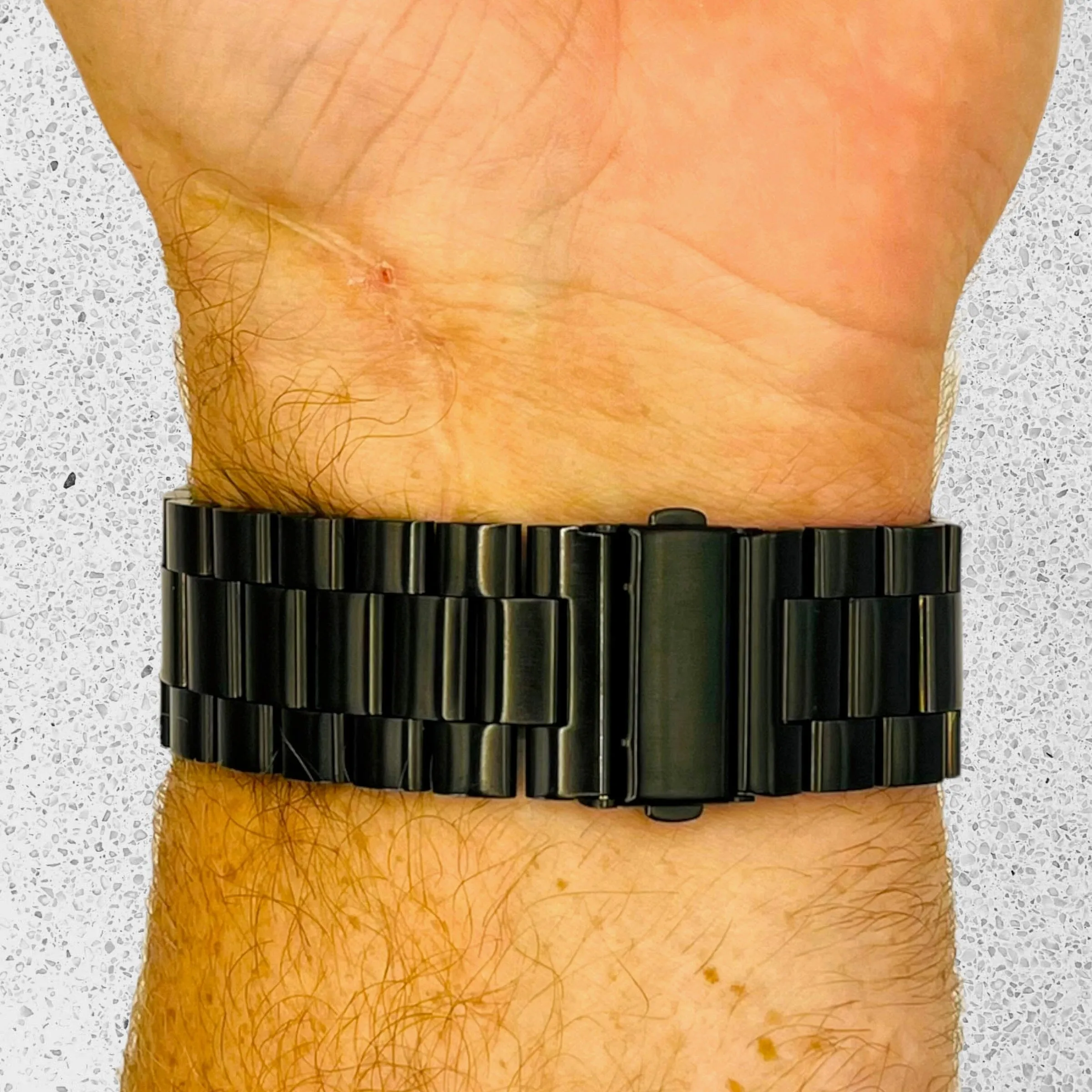 Stainless Steel Link Watch Strap Compatible with the Xiaomi Redmi Watch 2 & Redmi Watch 2 Lite