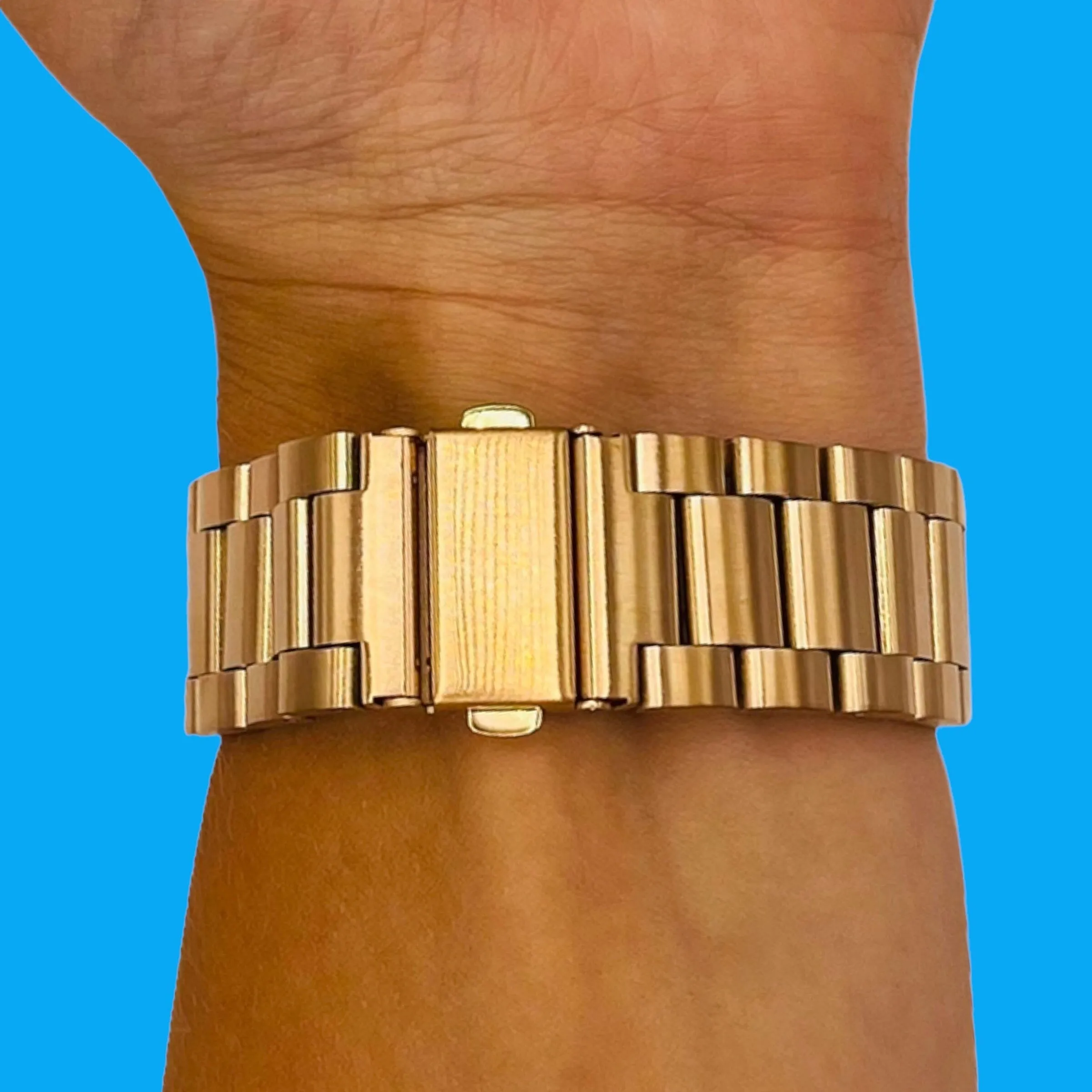 Stainless Steel Link Watch Strap Compatible with the Xiaomi Redmi Watch 2 & Redmi Watch 2 Lite