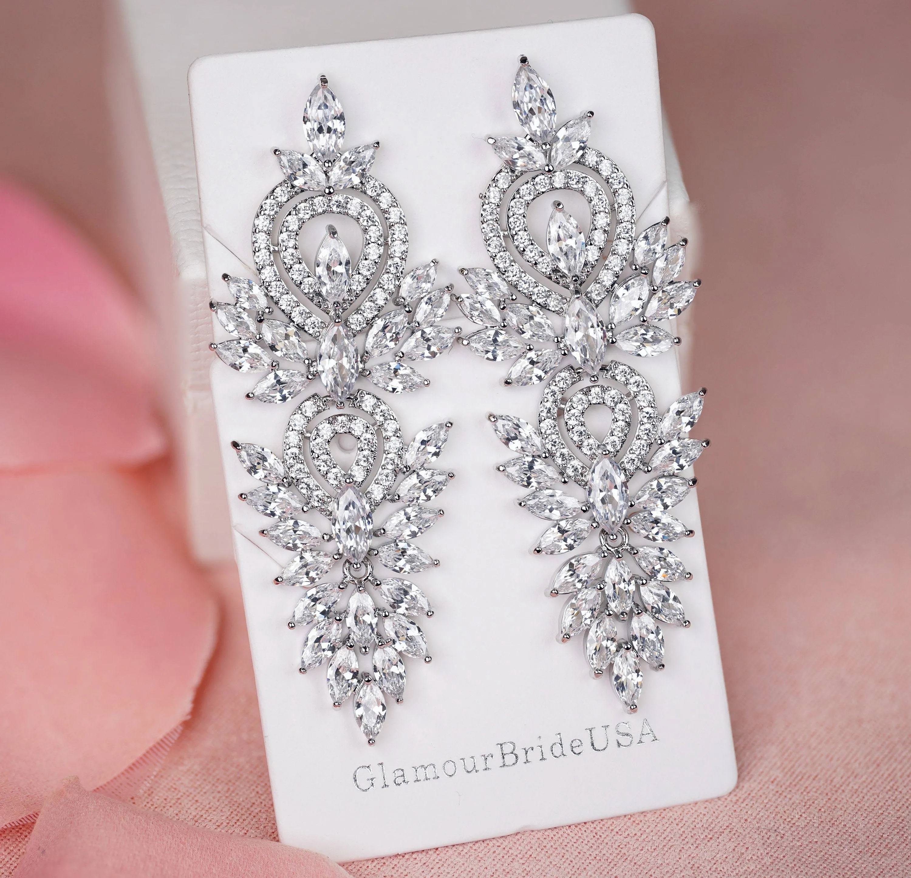 Statement Gold Earrings - Sara