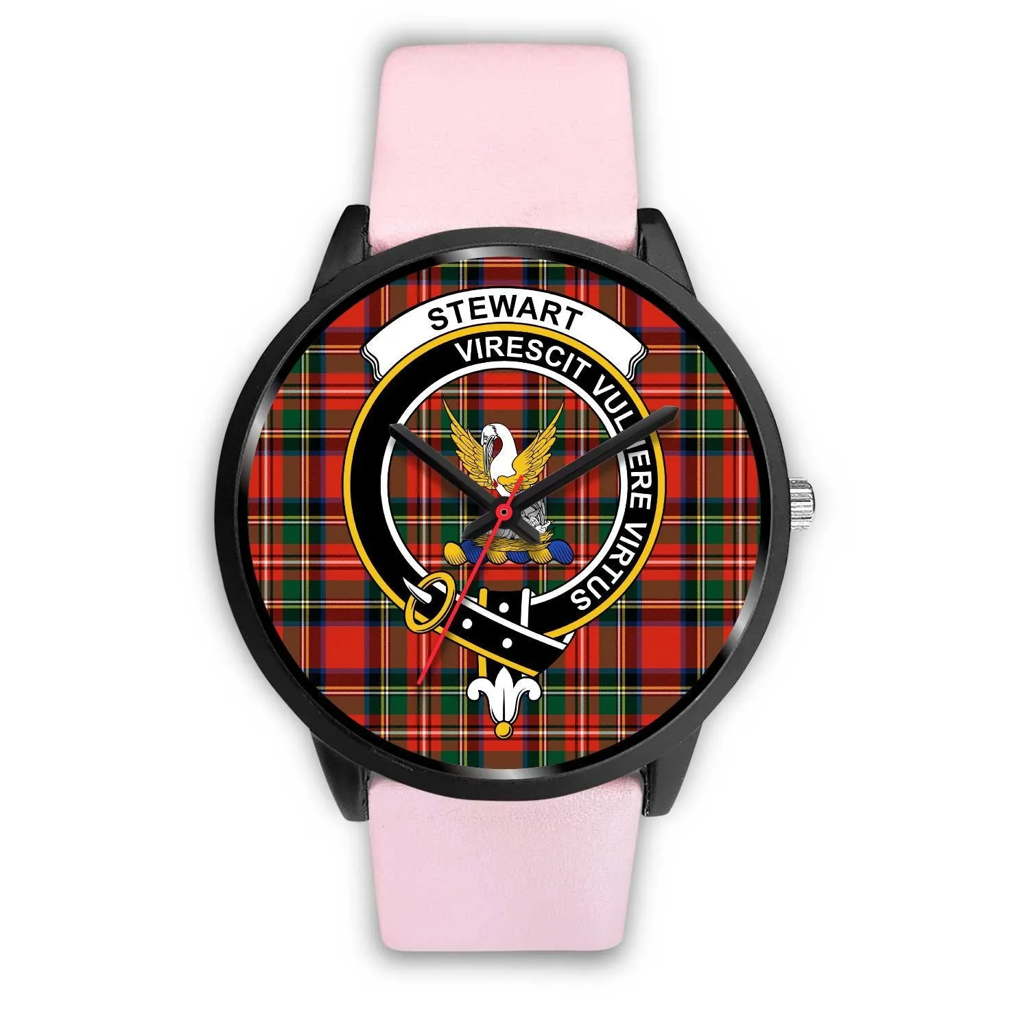 Stewart Clan Badge Tartan Black Watch