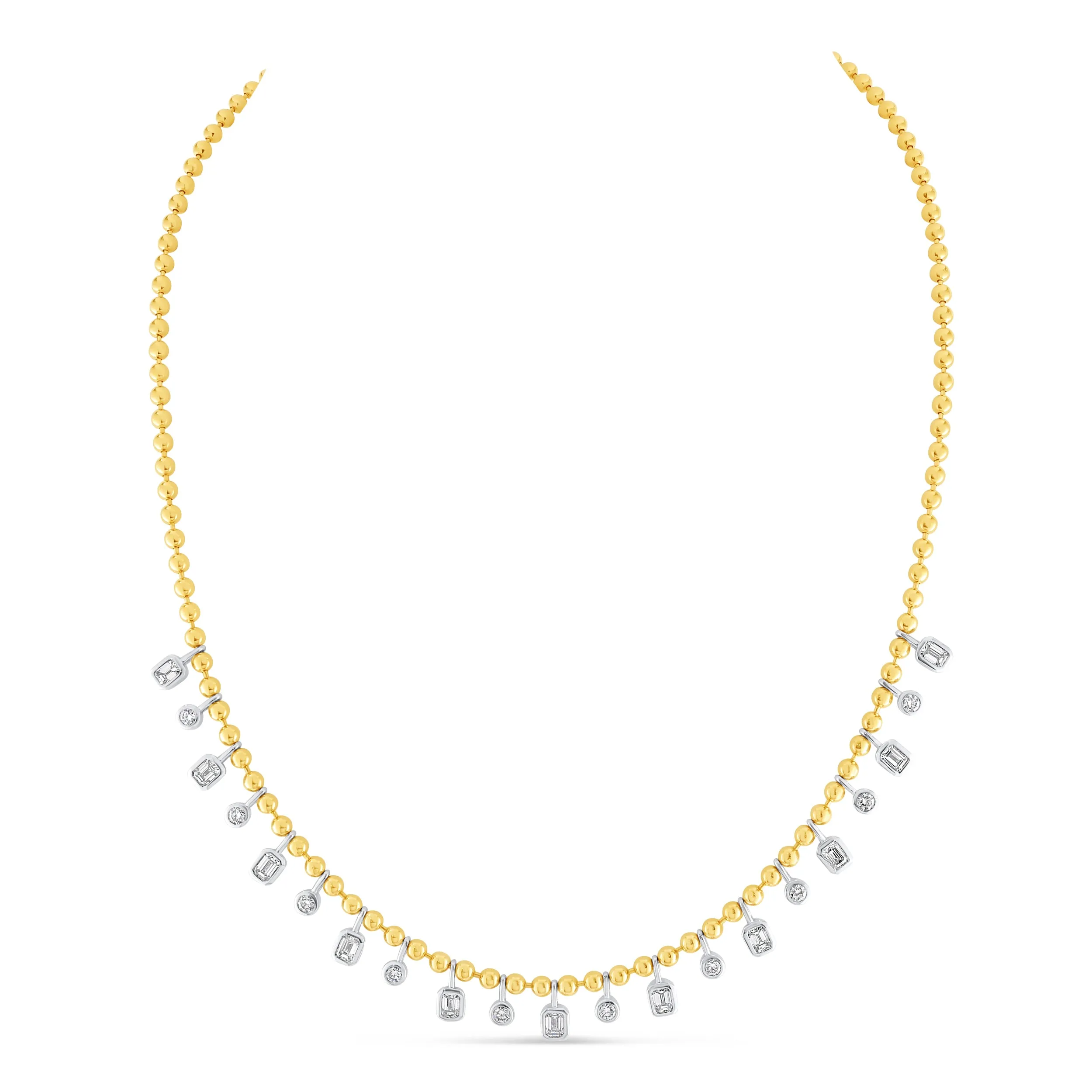 Uneek Necklace 18K White Gold, 18K Yellow Gold NK2239