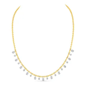 Uneek Necklace 18K White Gold, 18K Yellow Gold NK2239