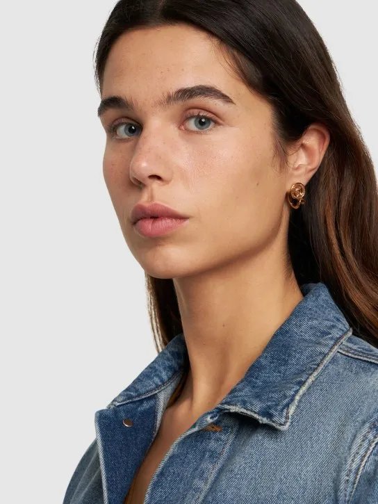 Versace   Medusa &#x27;95 drop earrings 