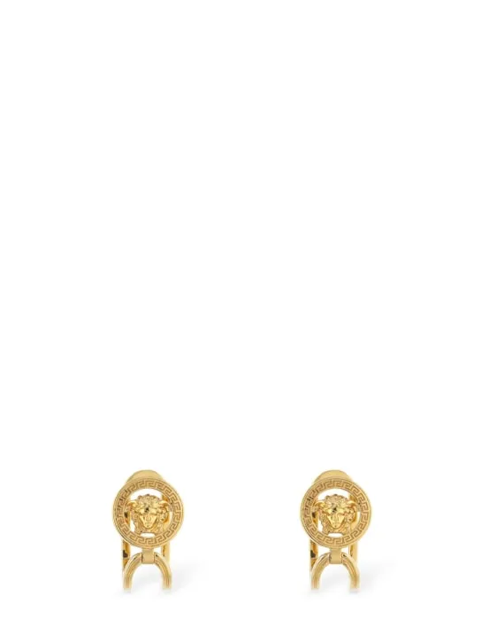 Versace   Medusa &#x27;95 drop earrings 