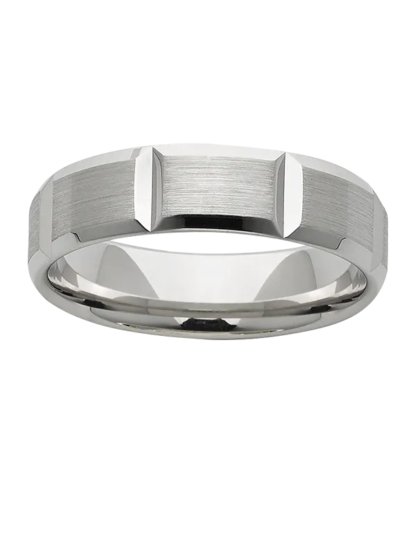Wedding Band - Patterened Wedding Band - 781254